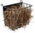 Guinea Pig Hay Feeder，Rabbit Hay Feeder with Heavy-Duty Metal Frame Hay Holder，for Bunny, Guinea Pigs,Chinchillas-6.9×4.7×6.6 inch