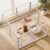 Clear Acrylic Dog Play Pen Indoor Pet Enclosure for Small Dogs & Cats, Outdoor Use with Door, Easy Assemble & Cleaning