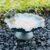 Bird Baths for Outdoors, Resin Pedestal Bird Bath Bowl with Bird Accents, Garden Decoration Bird Feeder for Patio, Lawn, Yard, or Table Decor