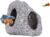 Ameliade Betta Fish Tank Rock Cave Decor Aquarium Accessories, Medium | Aquarium Decorations Stones House for Hiding and Breeding, Ideal Hideout Decor for Shrimp Cichlid , Small Fish Bowl Ornament