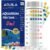 Aquarium Water Test Kit 9-in-1, Aquarium Ammonia Test Strips for Fish Tanks | for Fish Ponds, 150CT Fresh and Salt Water Test Strips for pH Total Alkalinity Hardness Chlorine Nitrite Sulfate Copper Iron