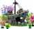 8Pcs Fish Tank Decorations Set Sunken Ship Decoration,Resin Material Fish Tank Accessories Accessories for Natural Look, Aquarium Shipwreck x 1pc, Aquatic Plants x 7pcs