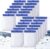 24 Count Large Filter Cartridges Compatible with Whisper Bio Bag Filters, Large Aquarium Filter Cartridge for Whisper 20i 40i, IQ20/30/45/60, PF20/30/40/60 and Repto Filter
