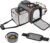 Cat Carrier,Portable Pet Carrier Bag for Cats and Small Dogs,Foldable Soft-Sided and Scratch-Proof mesh Cat Bag Pet Carriers,Airline Approved Pet Carrier,Pet Travel Carrier Up to 15 Lbs,Grey