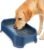Neater Pet Brands Extra Large Water Bowl for Dogs, Outdoor Dog Water Bowl (1.25 Gallon XL Capacity), Big Trough Style Food Dish for Indoors or Outside, No Spill Large Dog Bowls, Dark Blue