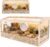 Wooden Hamster Cage, 40inch Large Hamster Enclosure with Openable Top & Stabilized Acrylic for Small Animals, Guinea Pig, Rabbit, Rat, 40″ L x 20”W x 20”H Hamster Habitat with Multi-Vent