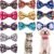 PET SHOW 10 Pack Dog Bowties Halloween for Small Dogs Sliding Collar