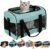 Cat Dog Carriers Soft-Sided Pet Carrier Large Cats for Medium Big Cat Small Dog Puppy up to 16lbs TSA Airline Approved Animal Collapsible Cat Carrier Carriers Travel Carrier Cat Bag (17x11x11)
