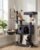Hey-brother Cat Tree Tower with Removable Toys, Scratching Posts, MPJ008SG | 41.3 Inches Plush Cozy Condo with Platform, Hammock, Sisal Scratch Board and Ball for Indoor Cats, Smoky Gray
