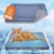 Cooling Mat for Cats, Reversible Self Warming Cat Bed, Dark Blue, 18×24 In | Cool-Touch Ice Silk Side, Plush Fleece Warm Side, Heat-Reflective Foil for Indoor Cats, Kittens, Small Dogs and Crates