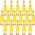 Sratte 16 Pcs 12 Inch Halloween Rubber Chicken Dog Toys, Yellow