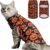 EXPAWLORER Halloween Cat Sweater Warm Fleece Pet Clothes for Cats Only