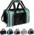 Cat, Dog Carrier for Small Medium Pet Carriers Up to15Lbs, Cats Carrier Soft- Sided Puppy Dogs Bag Portable Foldable Airline Approved Carrier Travel (Green 18 * 11 * 11)