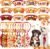 22pcs Fall Dog Bow Tie, Adjustable Bowtie Collar Attachment for Small Medium Pets, Bulk Neckties Set for Thanksgiving Day,Autumn Pet Supplies Charms Hair Costume Accessories(Maple Leaf, Pumpkin)
