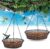 Bird Feeder, Hanging Bird Feeders for Outdoors Metal Mesh Birdfeeder Tray | Metal Mesh, Birdfeeder Tray