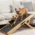 Dog Ramp for Couch – Non-Slip, Sturdy Build Foldable Wooden Dog Ramp – Supports up to 200 lbs – 7 Adjustable Heights (14″–20.5″) – Enhanced Stability – Birchwood Pet Ramp for Small Dogs – Natural