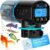 FISHNOSH Automatic Fish Feeder for Aquarium – New Generation 2026, Auto Food Dispenser with Timer for Small Tank, Big Aquariums & Pond (Blue)