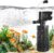 Yaubay Aquarium Internal Filter for 10-50 Gallon Tanks, 13W Power Biochemical Sponge Fish Turtle Tank Filter with Aeration System, Silent Submersible Filters, 212 GPH