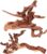majoywoo Natural Large Driftwood for Aquarium Decor Fish Tank Decorations | Natural Driftwood for Aquascaping and Reptile Decor, With Unique Natural Shapes, Assorted Driftwood Branch 9-14″ 2 Pcs