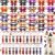 Sadnyy 60 Pcs Halloween Dog Collars for Dogs Ghost Pet Bow Ties Collar