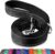 Joytale Dog Leash, 6 FT Double-Sided Reflective, Padded Handle Nylon Heavy Duty Leashes for Medium & Large Dogs Walking, Black