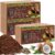 Legigo 6 Pack Coconut Fiber Substrate, Natural Coco Coir Bedding for Reptiles Turtles, Tortoises, Snake, Hermit Crab, Gecko, Lizard, Bioactive Terrarium Soil for Humidity Control and Plant Substrate