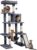 Yaheetech 63in Large Cat Tree for Heavy Cats up to 22lbs, Anti-Wobble Tower with Condo & Hammock, Space-Saving for Indoor Multi-Pet Households, Stops Furniture Scratching