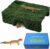 M Size Green Moss Reptile Cave, Safe Hide for Snakes & Geckos | Handmade Snake Cave Hideout Hut for Themed Terrarium Ideal for Gecko Hamster Snake Rest & Hide