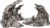 Novelsite Fish Tank Decor- Jagged Canyon Rock Formation ，Made of Solid Sandstone，Suitable for a Variety of Fish Tank Scenes, DIY Planting Moss, Safe and Non-Toxic