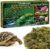 Riare 7 OZ Natural Sphagnum Moss for Reptiles, Terrarium Substrate Bedding | 6QT High Expansion, Moisture Retention, Helps Shedding, Long Fibered Dried Moss for Leopard Gecko, Snake, Frog, Turtle