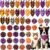 Huhumy 50 Pack Halloween Dog Bandanas and Dog Collar Flowers Set