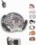 Lukamoo® Cute Cat Litter Mat (30’’x20’’), Large/L, for Kitty Litter & Cute Cat Litter Box, Litter Trapping Mat (Grey Tabby)