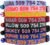 GoTags Personalized Cat Collars with Breakaway Safety Release Buckle Custom | Embroidered Cat Collar with Pet Name and Phone Number, Adjustable Nylon ID Collar with Bell for Cat or Kitten (Pack of 1)