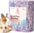 BUCATSTATE Hamster Bedding 70L, 99% Dust-Free Paper Bedding, Lavender | FSC-Certified Material, Expands 3X, Cozy Paper Bedding for Guinea Pigs, Colorful Hamster Cage Accessories with Odor Control