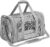 Soft-Sided Cat/Dog/Pet Carrier, Collapsible Pets Travel Carriers for Big Cats/Small Dogs with Shoulder Strap & Removable Mat, Mesh Puppy Carry Bag, Up to 16 Lbs, TSA Airline Approved(Gray)