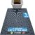 Drymate Cat Litter Box Mat, Litter Trapping Mat, Waterproof, Urine-Proof, Absorbent, Machine Washable, Soft on Paws, Contains Mess, Protects Floors, Kitten Supplies, Dark Grey, 28×36 XL