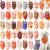 Oudain 40 Pcs Fall Dog Bandanas Bulk Thanksgiving Dog Bandana, Maple Leaves