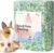 BUCATSTATE Hamster Bedding 15L, 99% Dust-Free Paper Bedding, Green | FSC-Certified Paper Bedding, Compactly Packed to Expand 3X, with Vibrant Color and Odor Control for Guinea Pigs and Rabbits