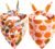 Fall Dog Bandanas – 2 Pack Halloween Thanksgiving Dog Bandana | Reversible Pumpkin and Leaf Pet Scarf | Premium Durable Fabric | Boys & Girls | Holiday Bandana for Medium and Large Dogs (Large)