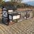 PetsCosset 116″ L Large Chicken Coop and Run, Hen House with 4 Nesting Box Boxes, Rabbit Hutch Poultry Bunny Cage for 4-6 Chickens with 4 Perches, Removable Tray and Ramp and UV-Resistant Roof Panel
