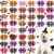 Maitys 40 Pcs Halloween Dog Bows Ties & Collars
