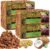 Riare 8 Pack Natural Coconut Chip Substrate for Reptiles- Compressed Coconut Husk Reptiles Bedding, Coco Husk Chip Terrarium Substrate for Snakes, Tortoises, Ball Python, Frogs, Bearded Dragon, Lizard