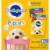 Moist Soft Puppy Wet Dog Food Variety Pack 8 Pouches Tender Beef Chicken Liver Flavor Grain-Free Small Bite Easy Digestion for Puppies
