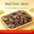 Pet snacks air-dried beef liver slices dog snacks training rewards snacks pet jerky